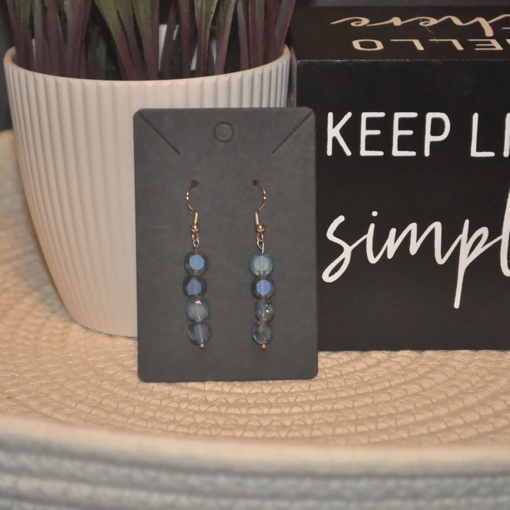 NWT Blue Drop Earrings